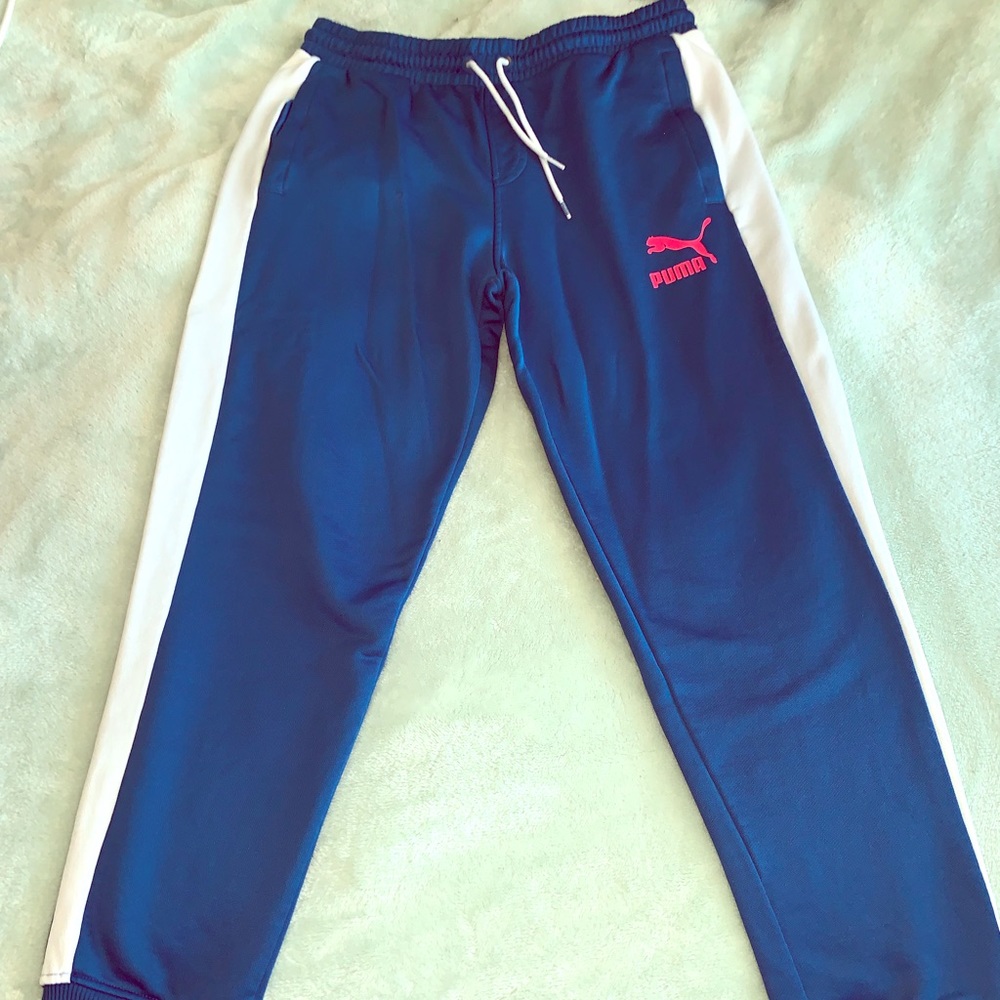 🚹XL Puma T7 Warmup Cuffed drawstring Pants 🔥🔥